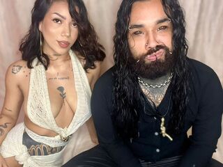 naughty cam girl giving blowjob MarlyAndArias